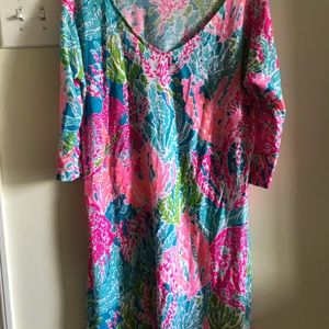 Lily Pulitzer 3 Quarter Sleeve Dress